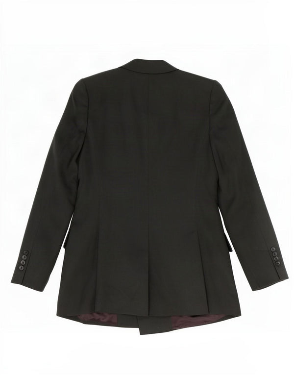 Zara Γυναικείο σακάκι με διπλό στήθος UK 10 Small Green Lyocell