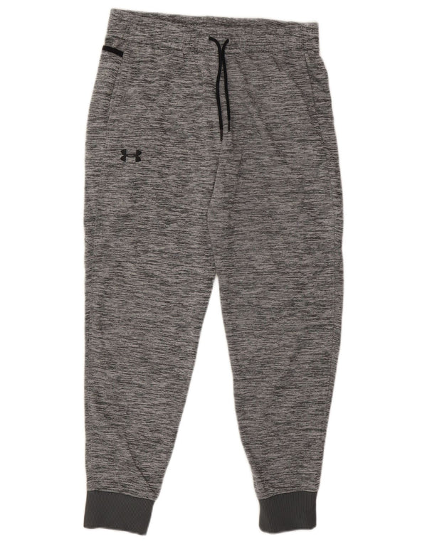 UNDER ARMOR Boys Cold Gear αθλητική φόρμα παντελόνι Joggers 13-14 ετών XL Γκρι