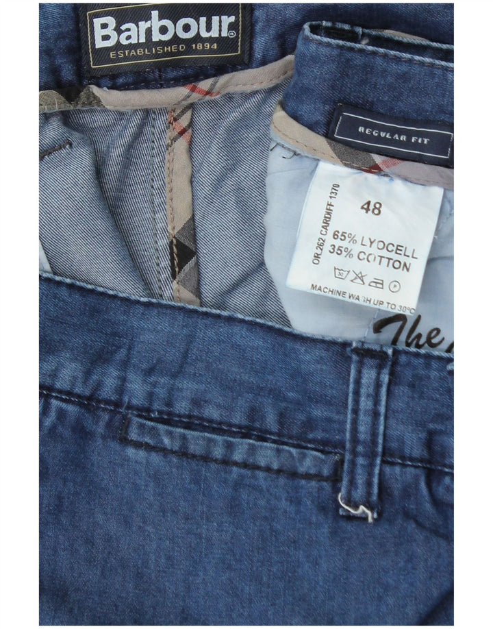 Γυναικείο τζιν Barbour Regular Fit XL W36 L27 Blue Lyocell