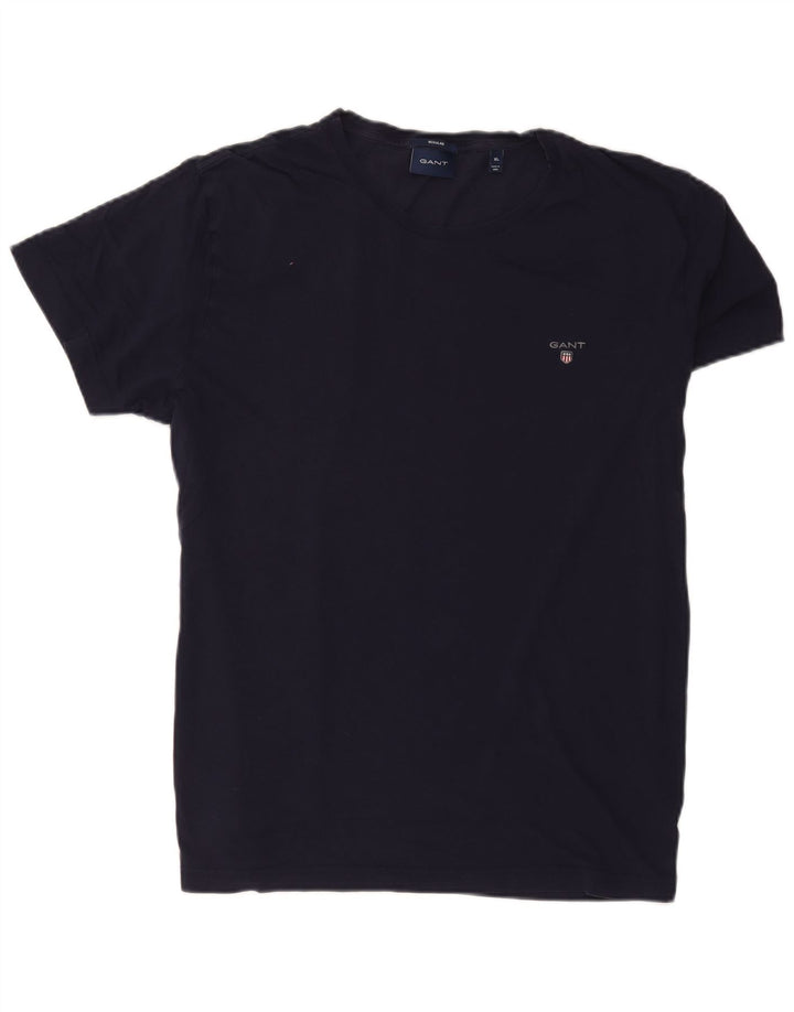 Ανδρικό T-Shirt Gant Regular Top XL Navy Blue Cotton
