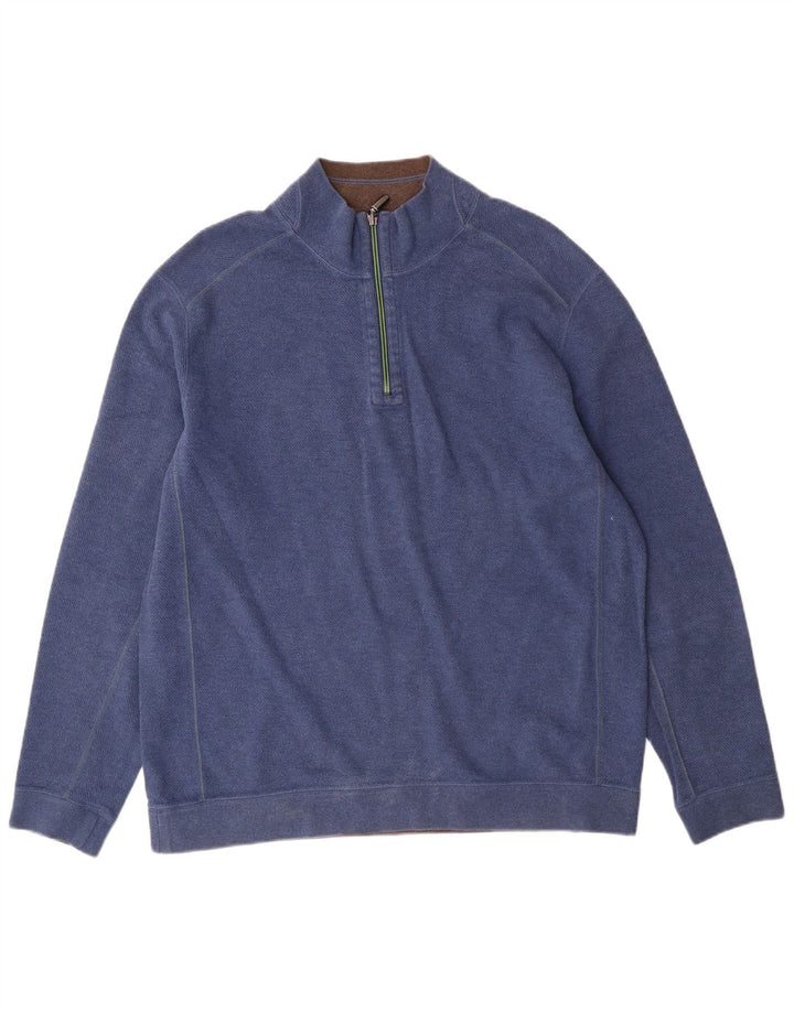 Ανδρικό φούτερ με φερμουάρ Tommy Bahama Jumper Large Blue