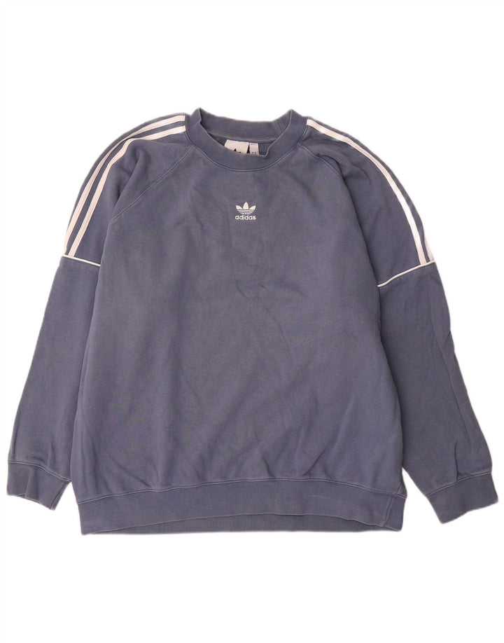 Ανδρικό φούτερ Adidas Jumper XL Navy Blue Cotton