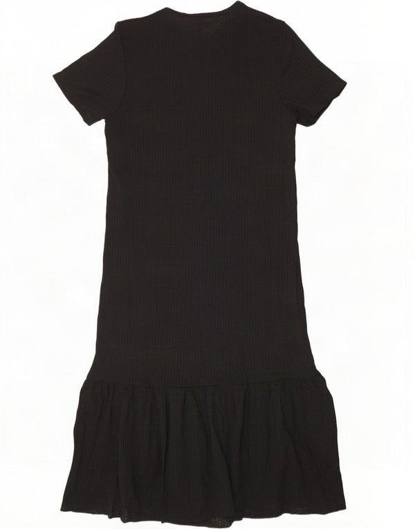 Zara Womens Maxi Dress UK 10 Small Black