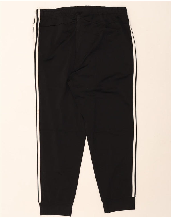 Adidas Mens Tracksuit Trousers Joggers 2XL  Black Polyester