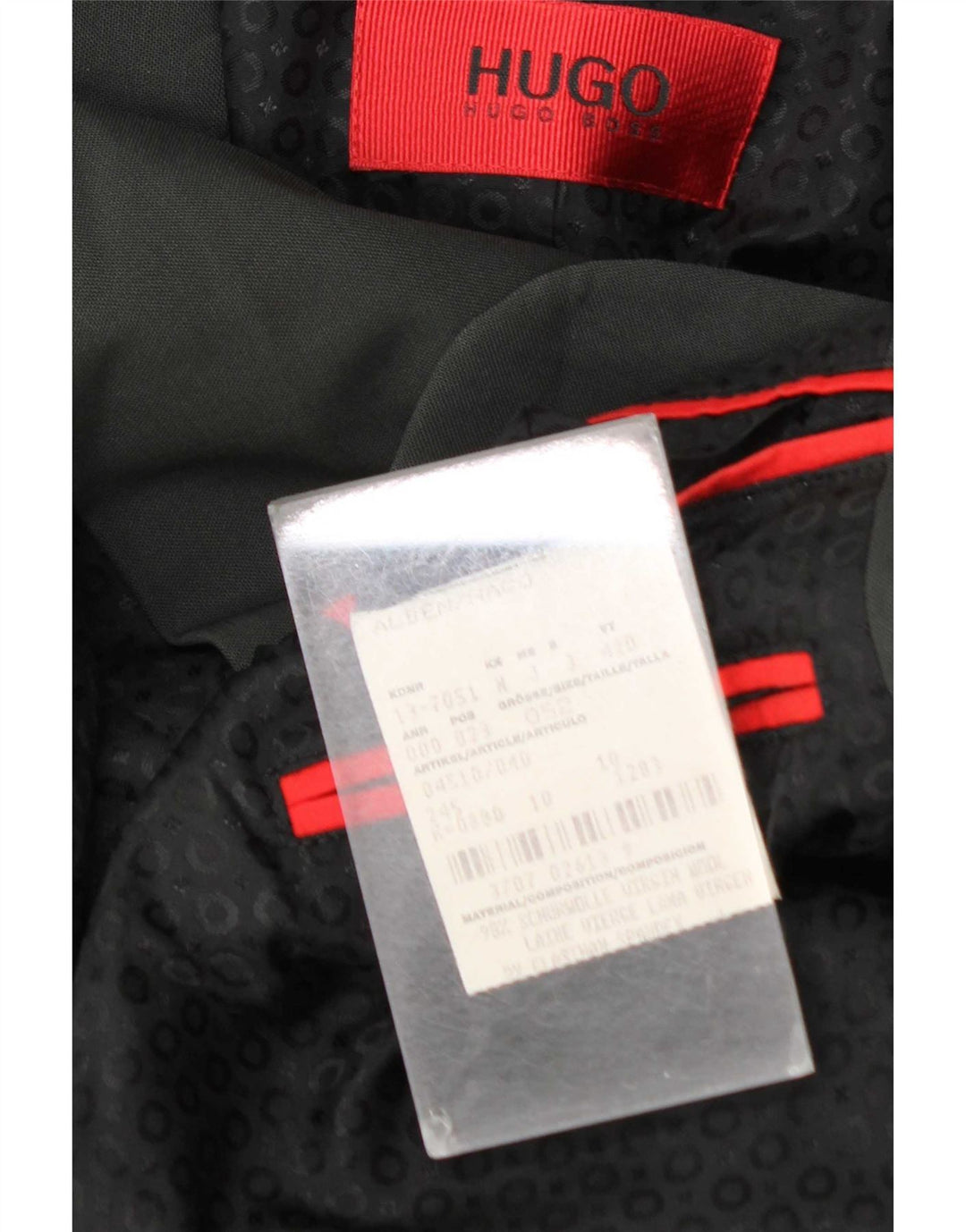 Ανδρικό σακάκι σακάκι Hugo Boss με 2 κουμπιά EU 52 XL Γκρι μαλλί