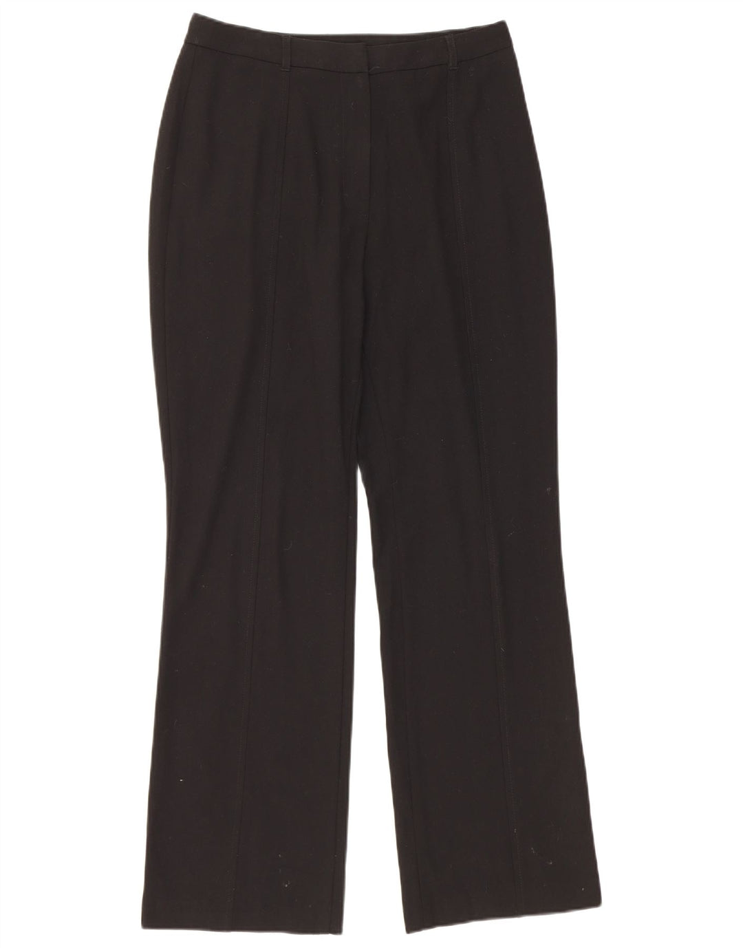 Marks & Spencer Γυναικεία Bootcut Casual Παντελόνι UK 12 Medium W30 L30 Black