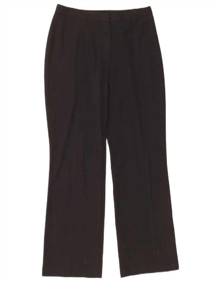 Marks & Spencer Γυναικεία Bootcut Casual Παντελόνι UK 12 Medium W30 L30 Black