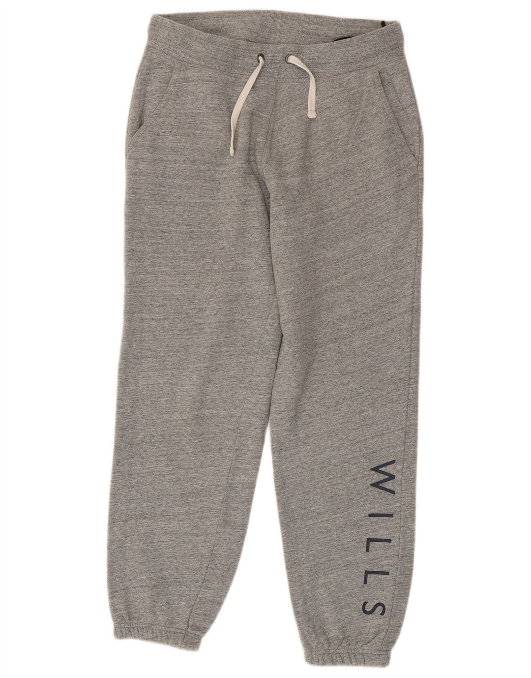 Jack Wills Ανδρική φόρμα γυμναστικής με γραφικά Joggers Medium Grey Flecked