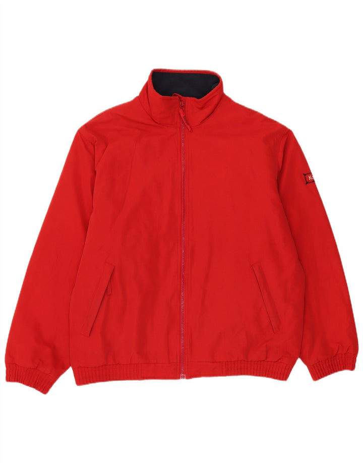 Ανδρικό μπουφάν Kartel Bomber UK 38 Medium Red Polyester