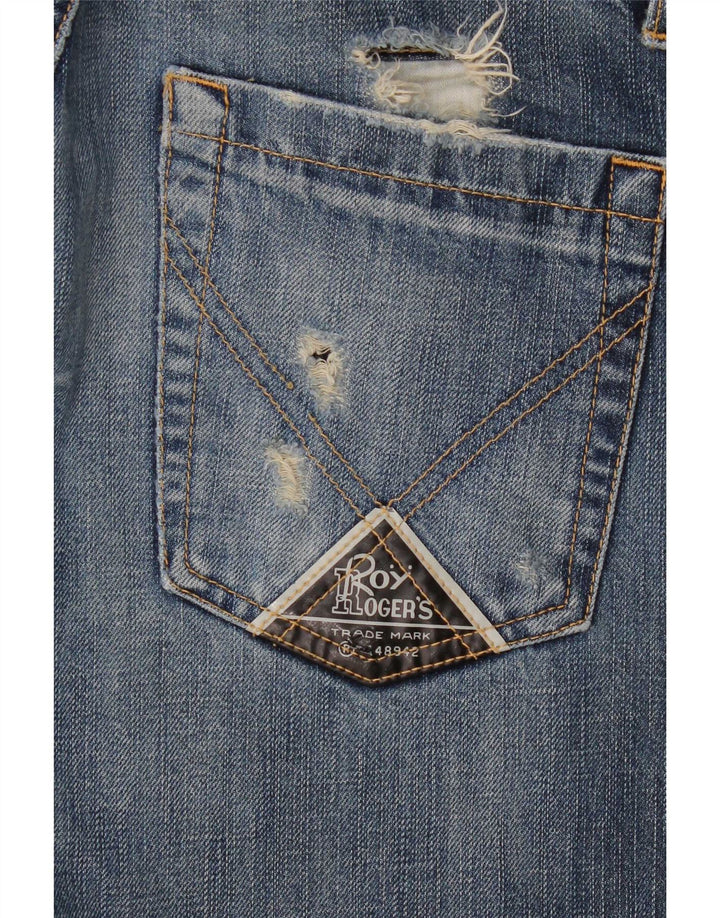 Ανδρικό τζιν σορτς Roy Rogers Distressed Medium W32 Blue