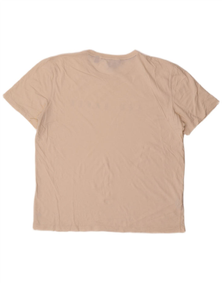 Ανδρικό T-Shirt γραφικό Ted Baker Top Size 4 Large White