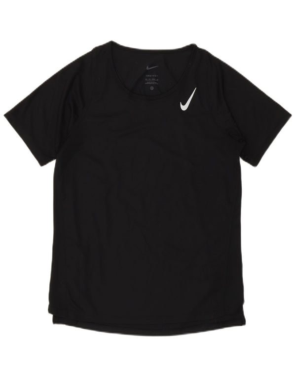 Γυναικείο T-shirt Nike Dri Fit Top UK 6 XS Μαύρο