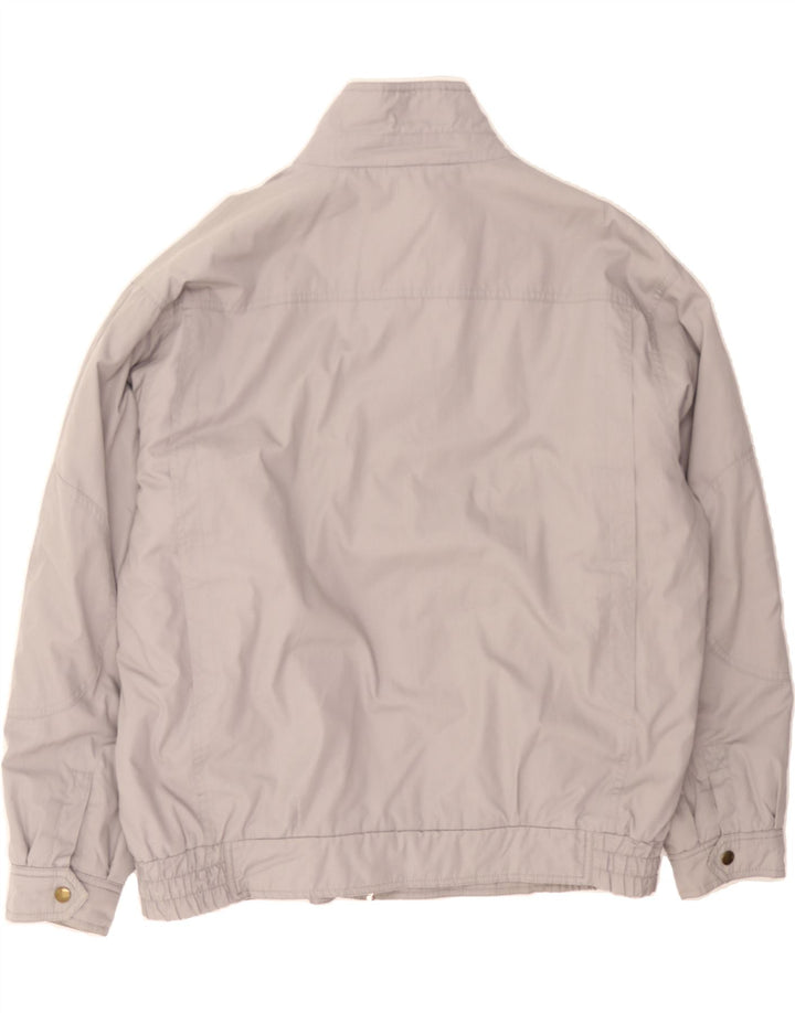 C&A Mens Bomber Jacket IT 54 2XL Grey Polyester Vintage C&A and Second-Hand C&A from Messina Hembry 