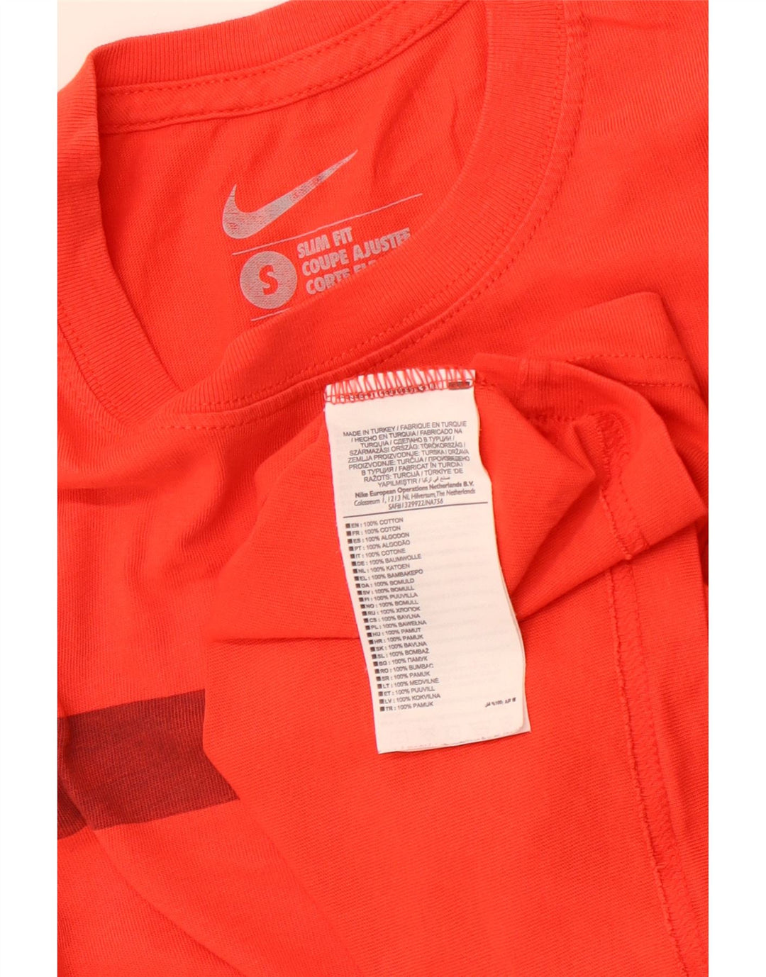Ανδρικά NIKE FCB Small Red Colourblock Cotton Sports