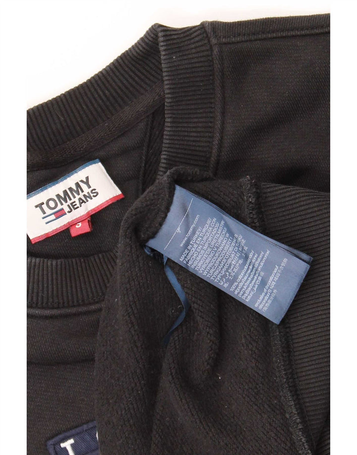 Γραφικό ανδρικό φούτερ Tommy Hilfiger Jumper Μικρό μαύρο βαμβακερό