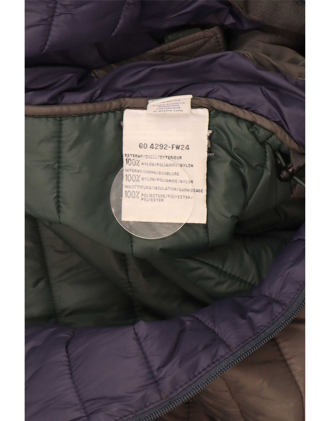 North Sails Ανδρικό μπουφάν με κουκούλα UK 36 Small Grey Nylon