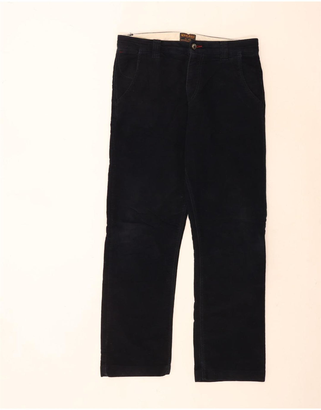 Ανδρικό παντελόνι Chino Woolrich Regular W32 L29 Navy Blue