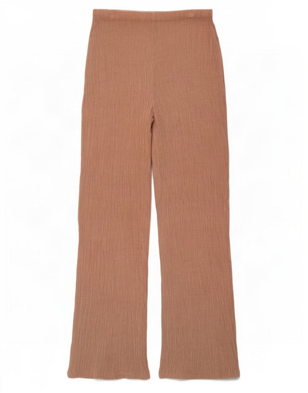 Zara Γυναικείο Χαλαρό Παντελόνι Casual Medium W28 L32 Μπεζ Lyocell