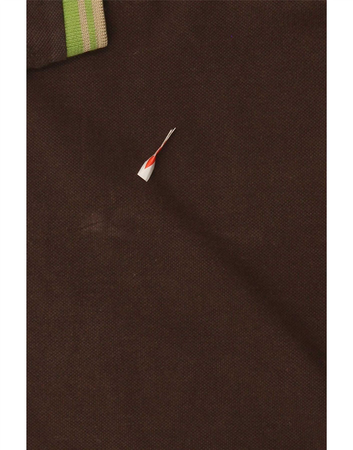 Fred Perry Ανδρικό μπλουζάκι πόλο ειδικής έκδοσης μεγάλο καφέ βαμβακερό