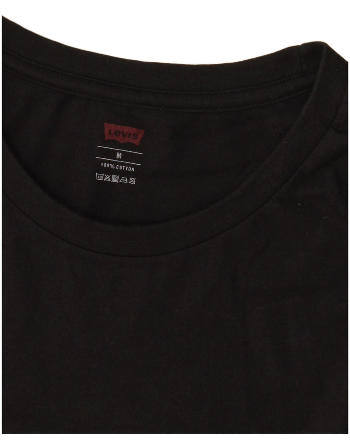 Ανδρικό T-Shirt Levi's Top Μεσαίο μαύρο βαμβακερό