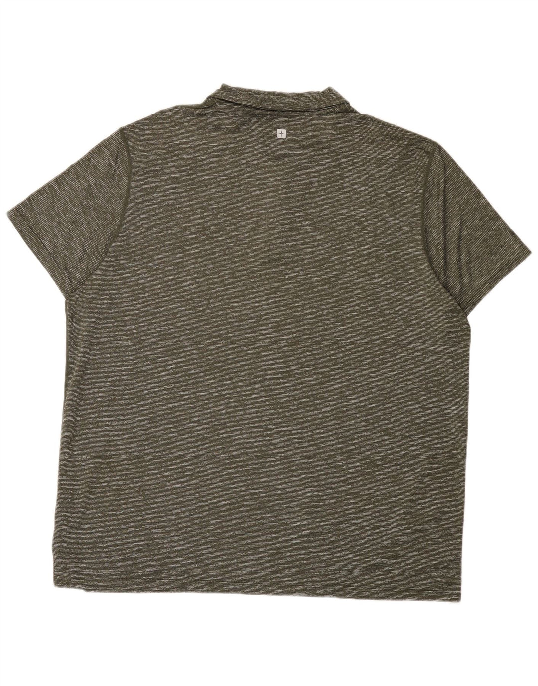 Ανδρικό πουκάμισο πόλο Mountain Warehouse 2XL Khaki Flecked Polyamide