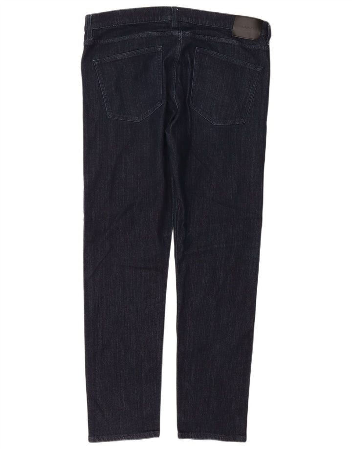 Ανδρικό Gant Slim Jeans W36 L32 Navy Blue Cotton