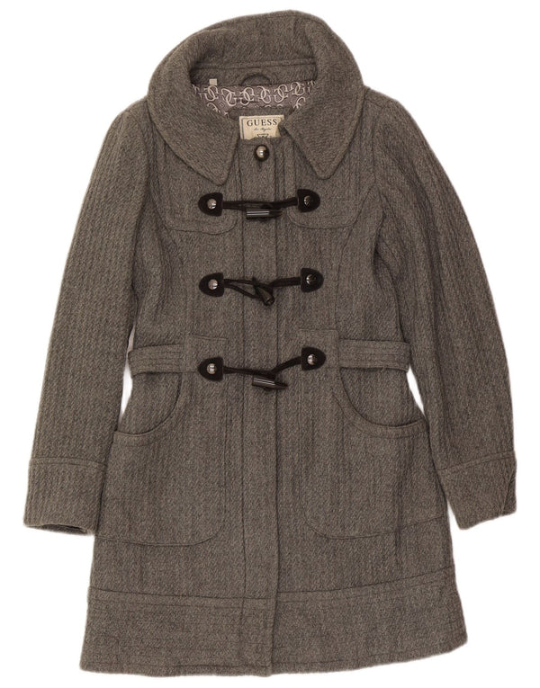 Guess Γυναικείο παλτό Duffle UK 10 Small Grey Polyester