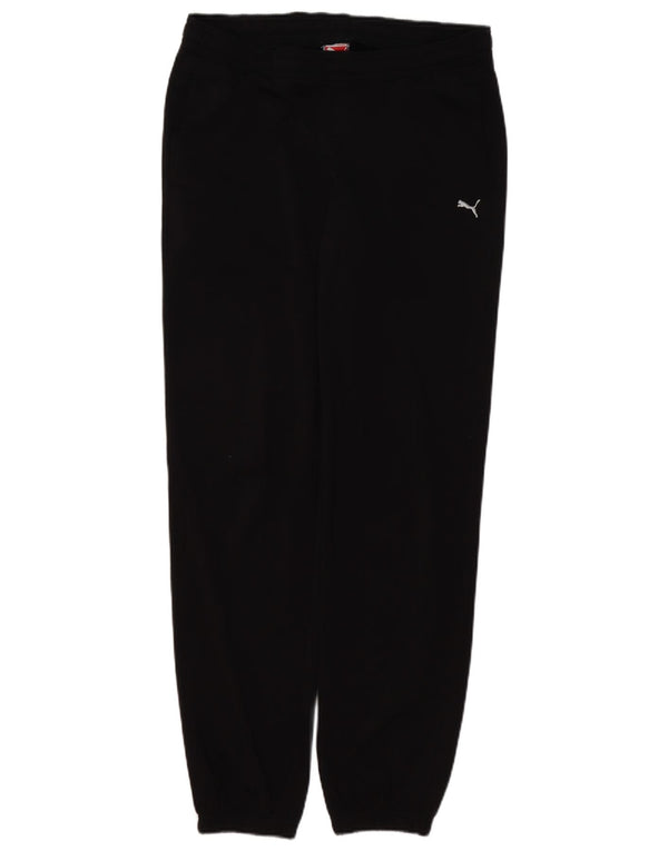 PUMA Womens Tracksuit Trousers Joggers UK 12 Medium W32 L32 Black