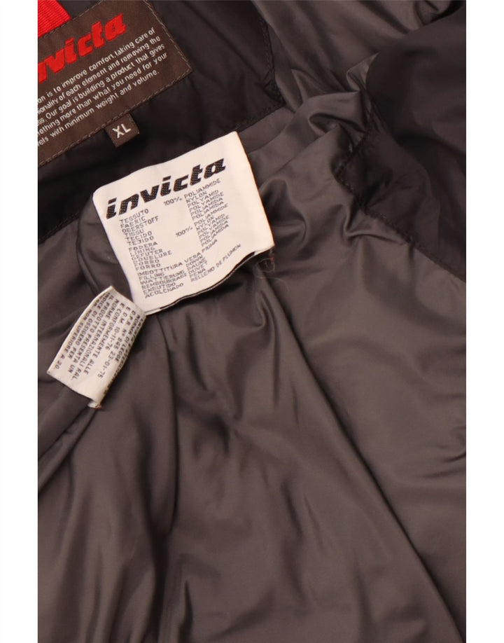 Ανδρικό μπουφάν INVICTA με επένδυση UK 42 XL Μαύρο Πολυαμίδιο