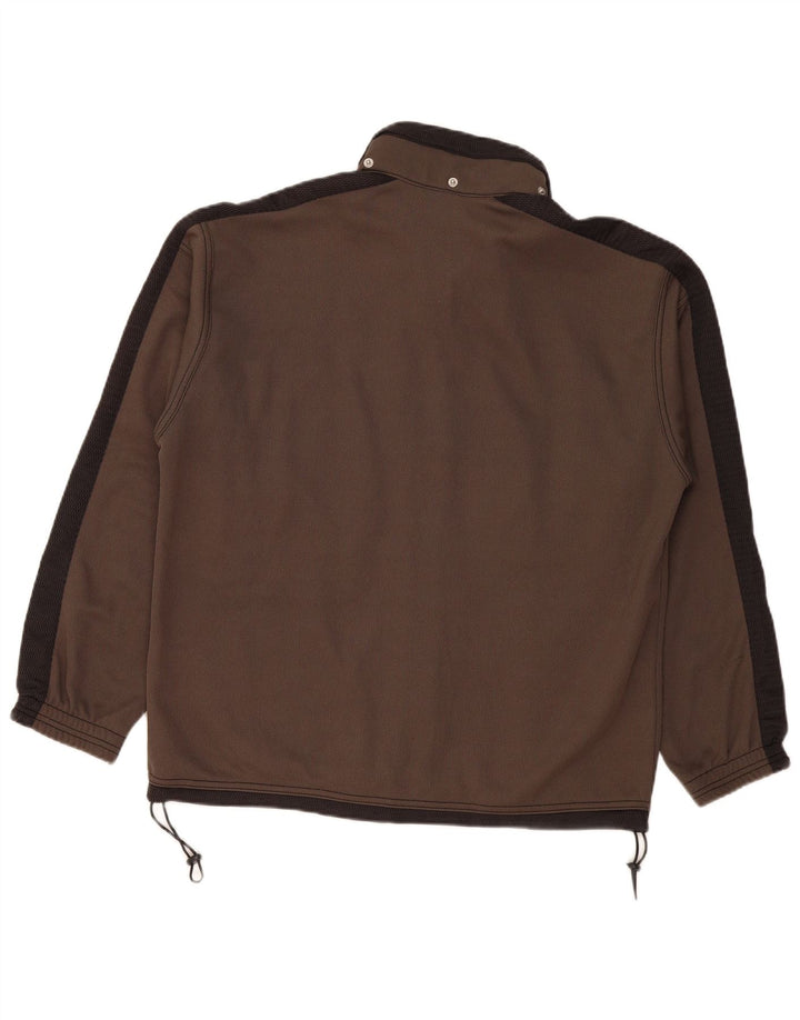 Ανδρική φόρμα Diadora Top Jacket UK 40 Medium Khaki Colorblock Polyester