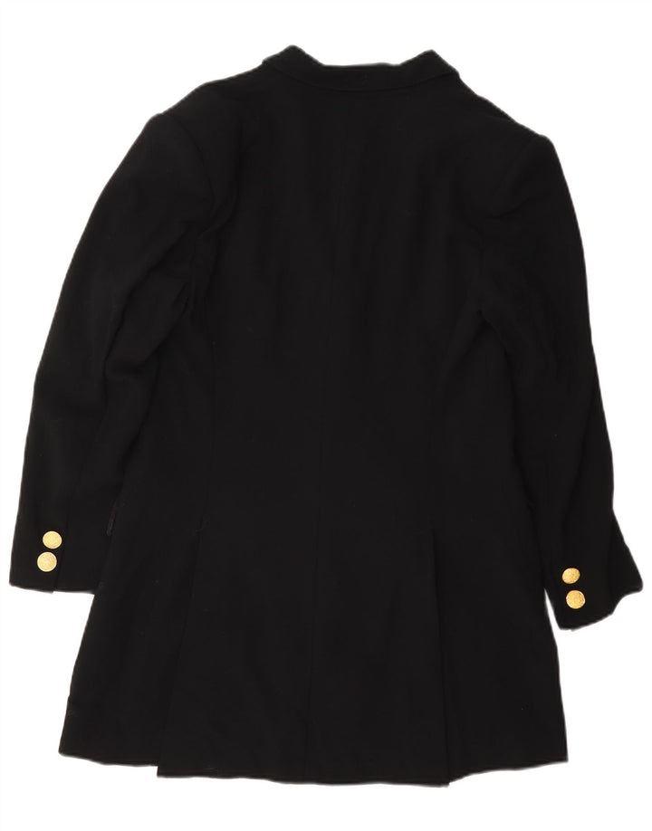 Ratti Γυναικείο Longline Μπουφάν Blazer IT 44 Μεσαίο Μαύρο Μαλλί