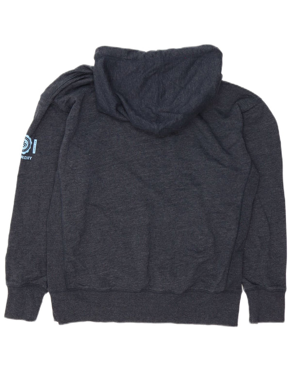 Superdry Ανδρικό γραφικό Loose Fit Jumper XS Navy Blue Cotton
