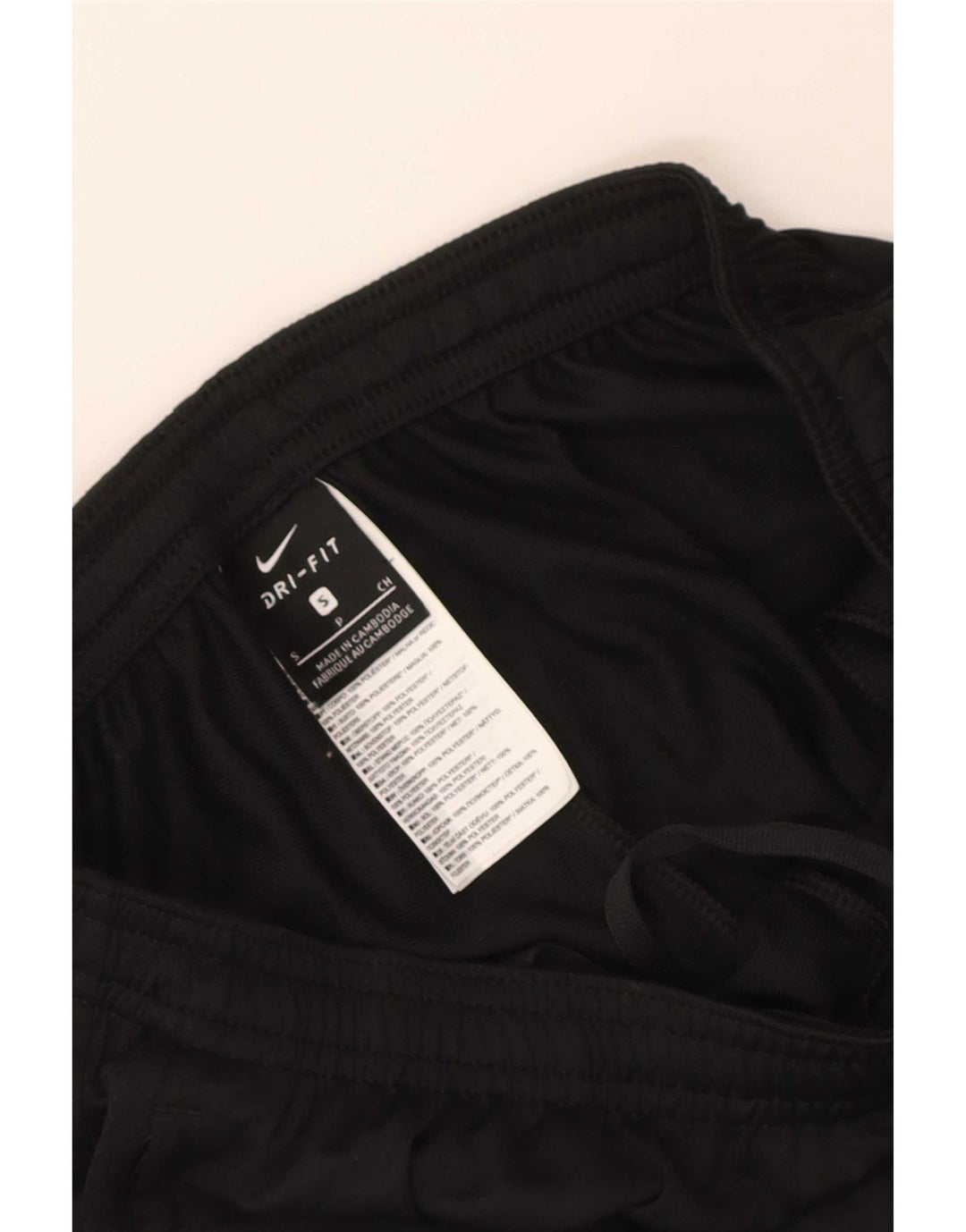 Ανδρικό παντελόνι αθλητικής φόρμας Nike Dri Fit Μικρό μαύρο πολυεστέρα