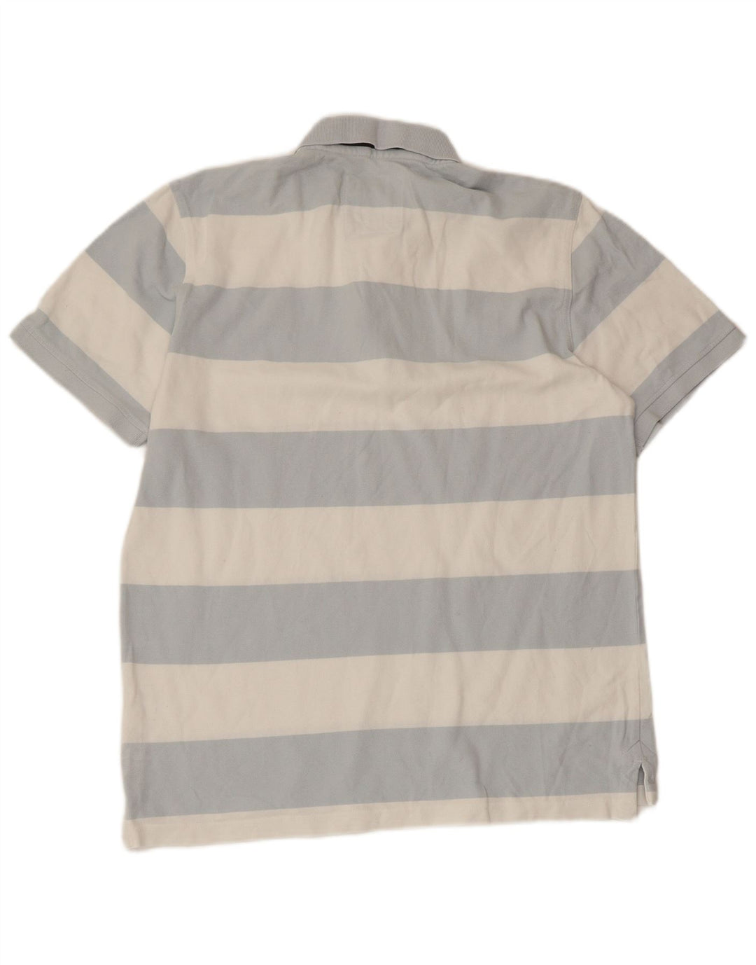 CREW CLOTHING Ανδρικό μπλουζάκι πόλο μεγάλο μπλε βαμβακερό ριγέ