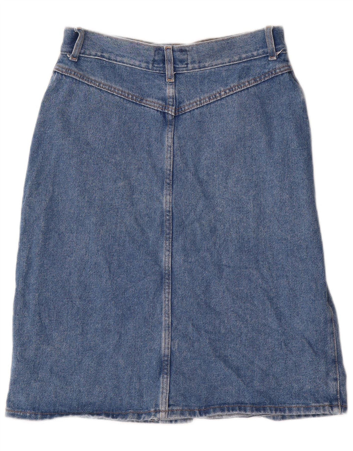 VINTAGE Γυναικεία Τζιν Φούστα IT 42 Medium W30 Μπλε Βαμβακερή