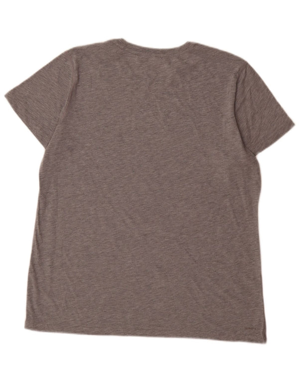 Γυναικείο T-Shirt Adidas Top UK 18 XL Γκρι βαμβακερό