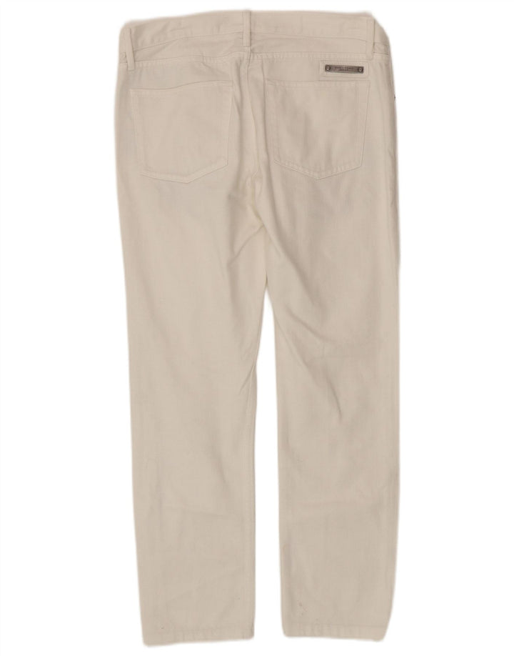 Burberry Ανδρικό Slim Jeans W31 L28 Λευκό βαμβακερό