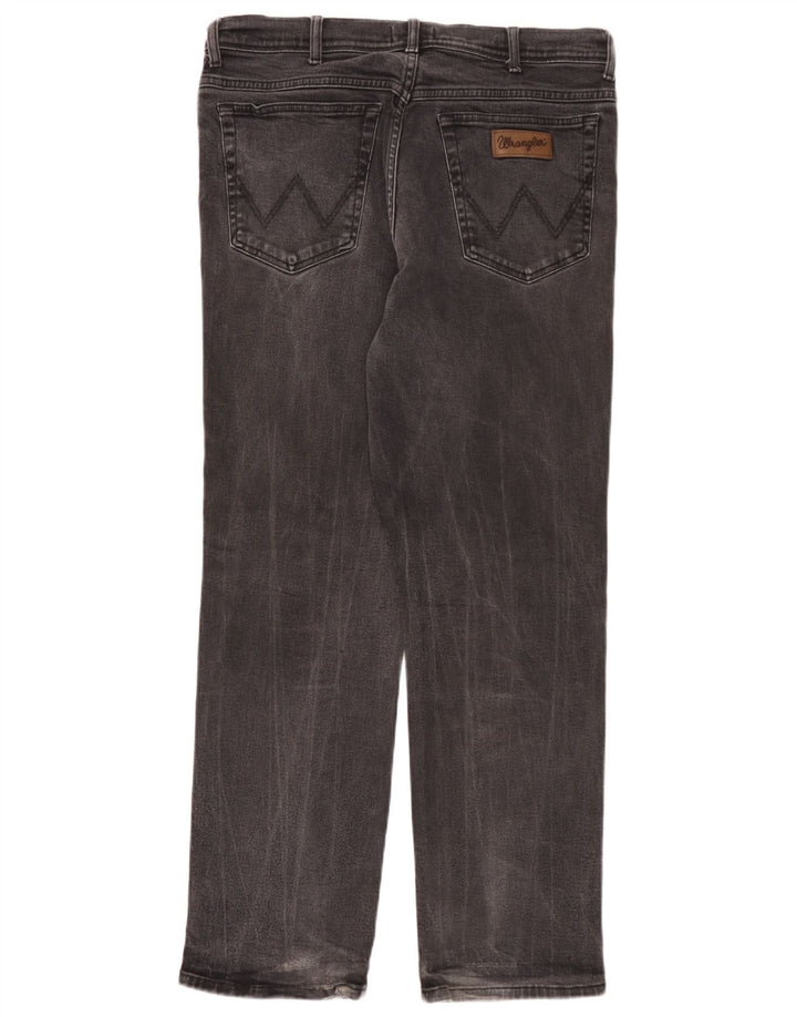 Ανδρικό τζιν ίσιο Wrangler Texas Stretch W38 L32 Γκρι βαμβακερό