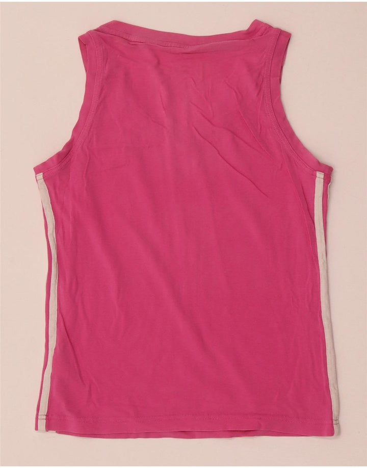 Adidas Γυναικείο γιλέκο Crop UK 12 Μεσαίο ροζ βαμβακερό