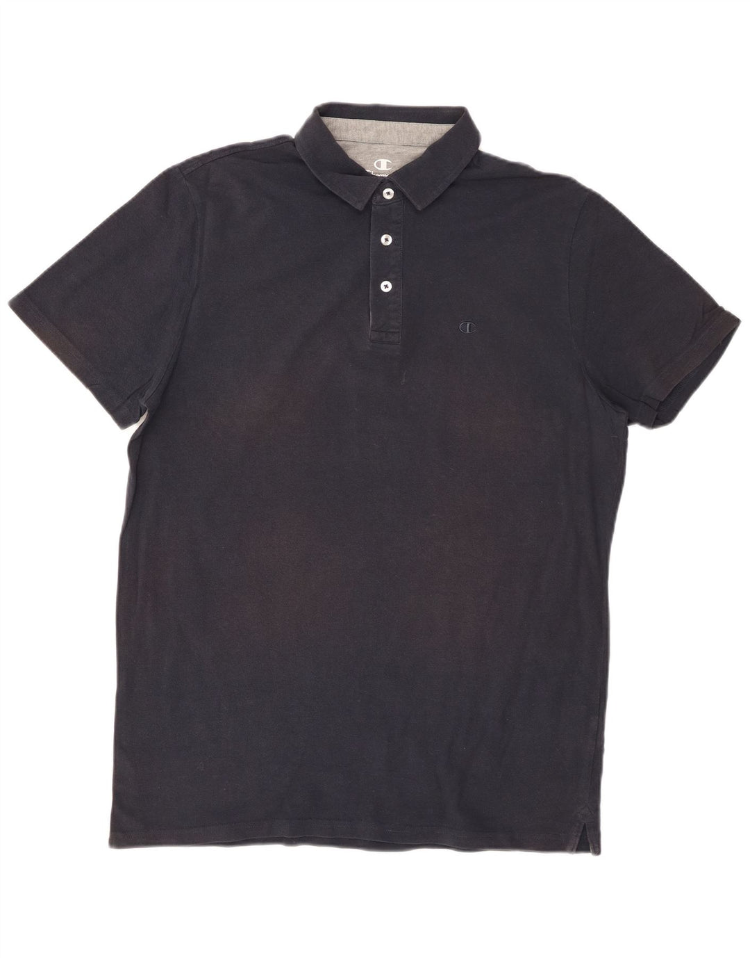 Ανδρικό μπλουζάκι πόλο Champion 2XL Navy Blue Cotton