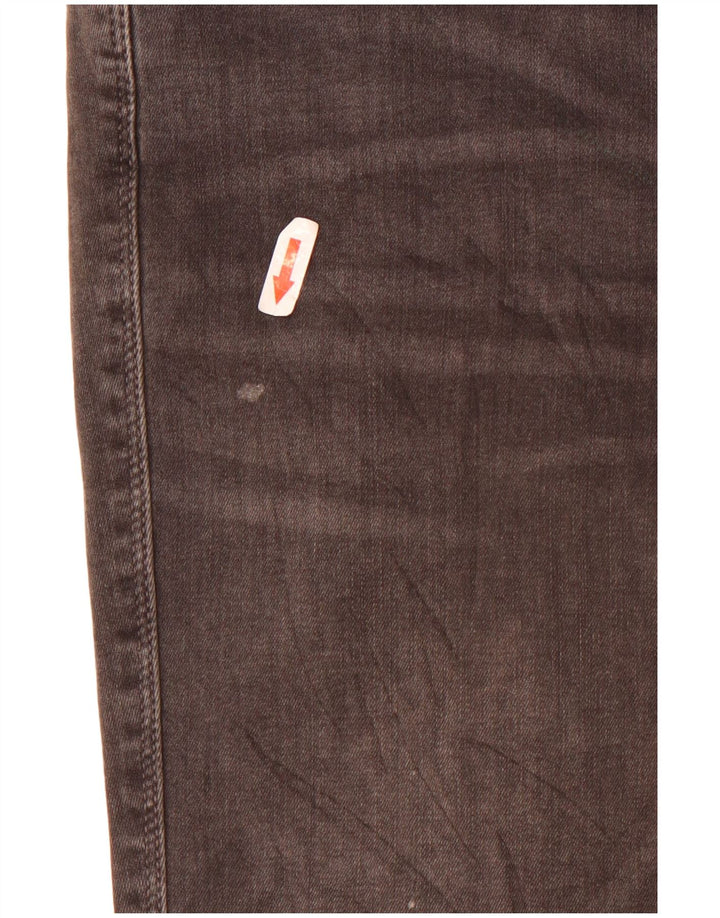 Massimo Dutti Γυναικεία ψηλόμεσα στενά τζιν EU 40 Medium W30 L30 Grey