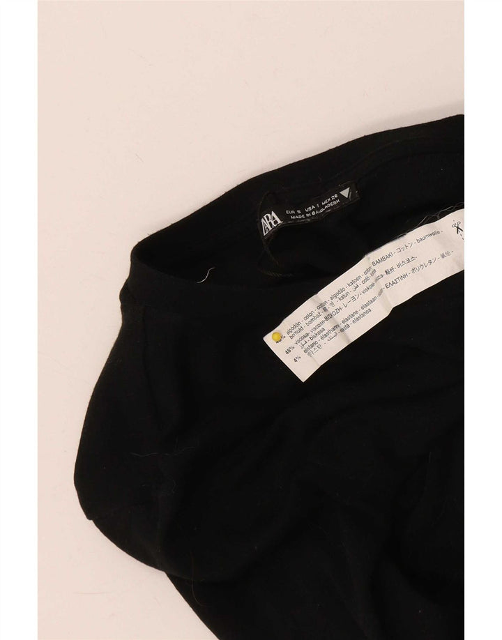 Zara Γυναικείο κορμάκι UK 8 Μικρό μαύρο βαμβακερό
