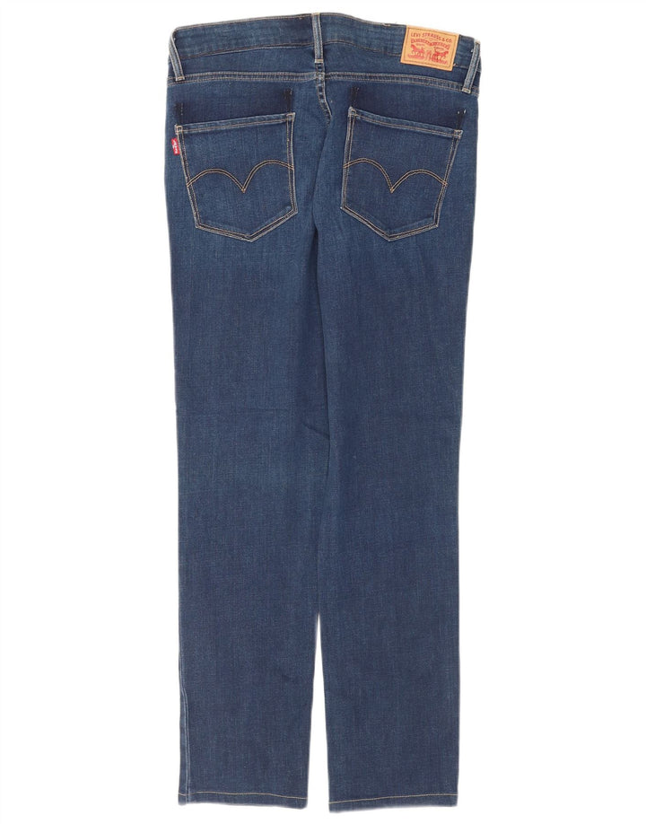 Levi's Womens 712 Slim Jeans W29 L28 Blue Cotton