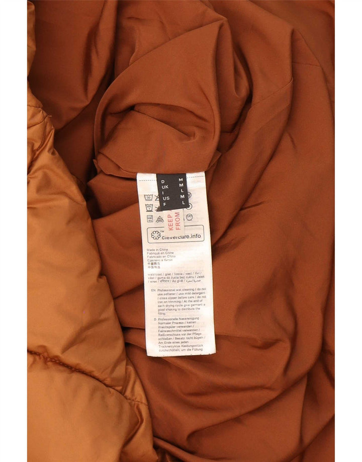 Esprit Γυναικείο Longline με επένδυση Gilet UK 14 Μεσαίο καφέ πολυεστέρας