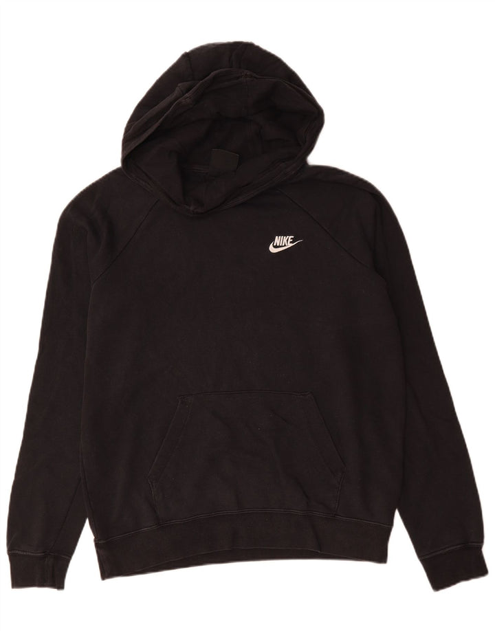 Ανδρικό φούτερ NIKE, μεσαίο μαύρο βαμβακερό