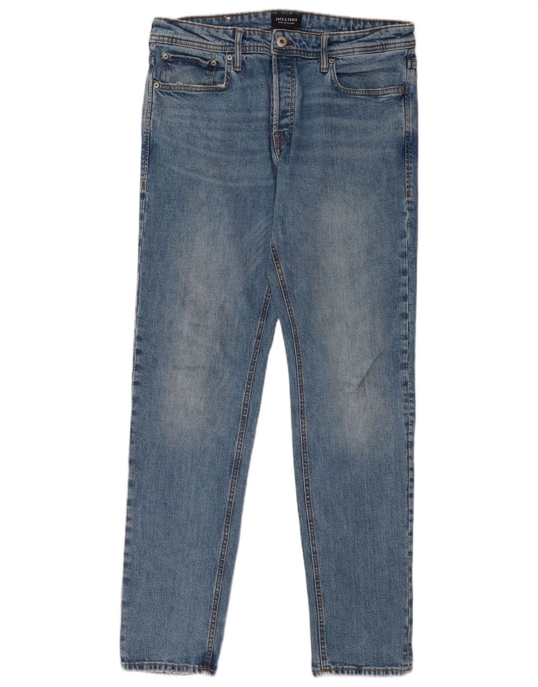 Jack & Jones Ανδρικό Slim Jeans W34 L34 Μπλε βαμβακερό