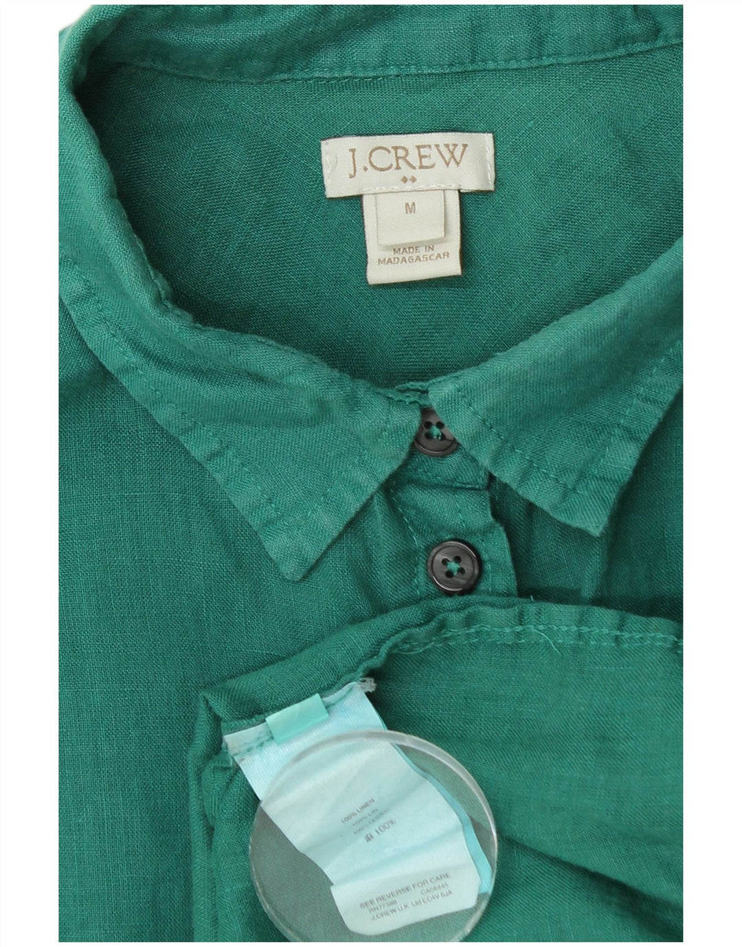 Γυναικείο πουκάμισο J. CREW UK 14 Medium Green Lenn