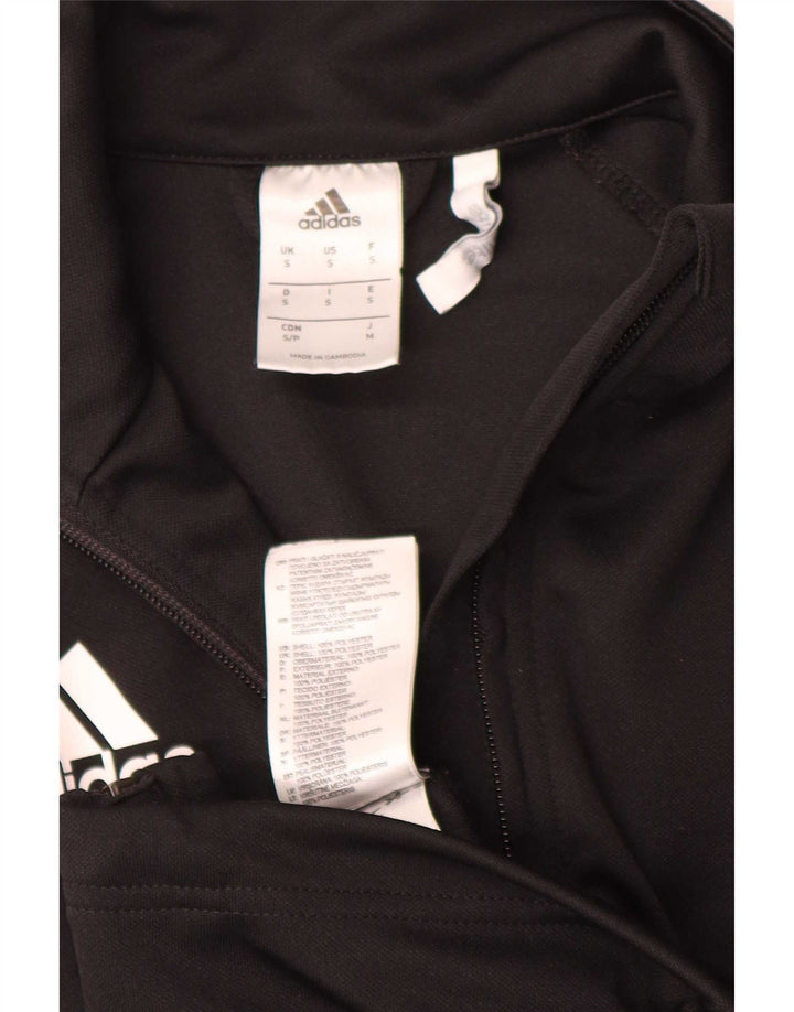 Ανδρική φόρμα Adidas Climalite Top Jacket Μικρό Μαύρο Πολυεστέρα