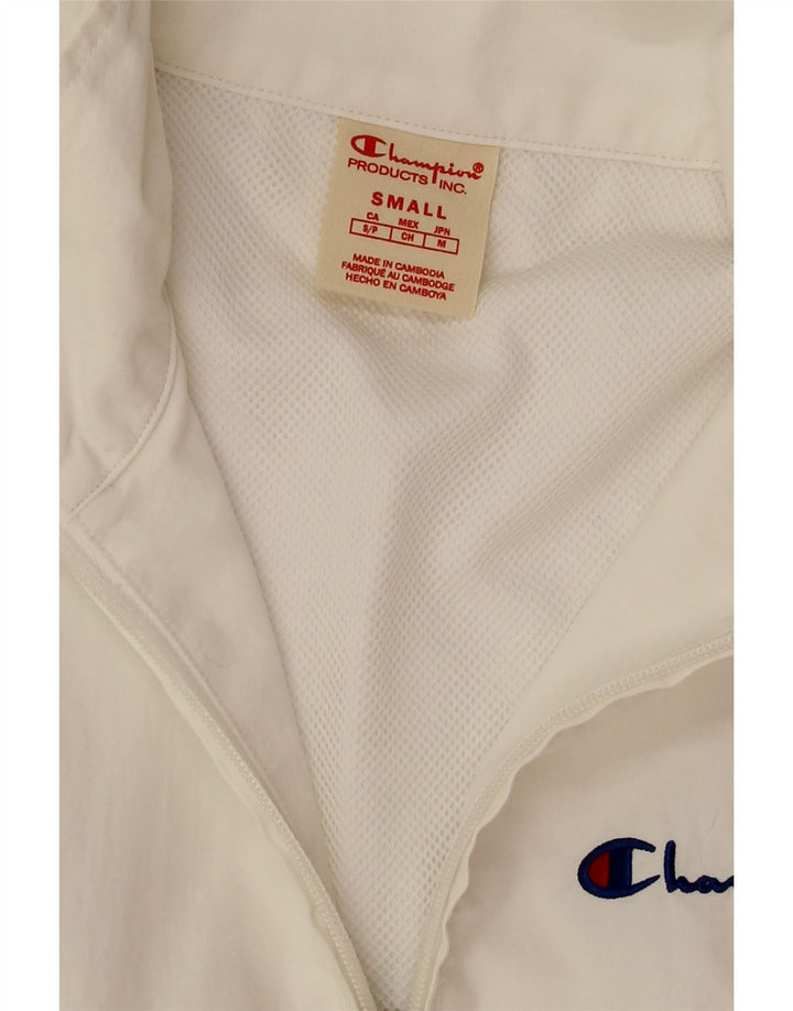Ανδρική φόρμα πουλόβερ Champion Top Jacket Small White Polyamide