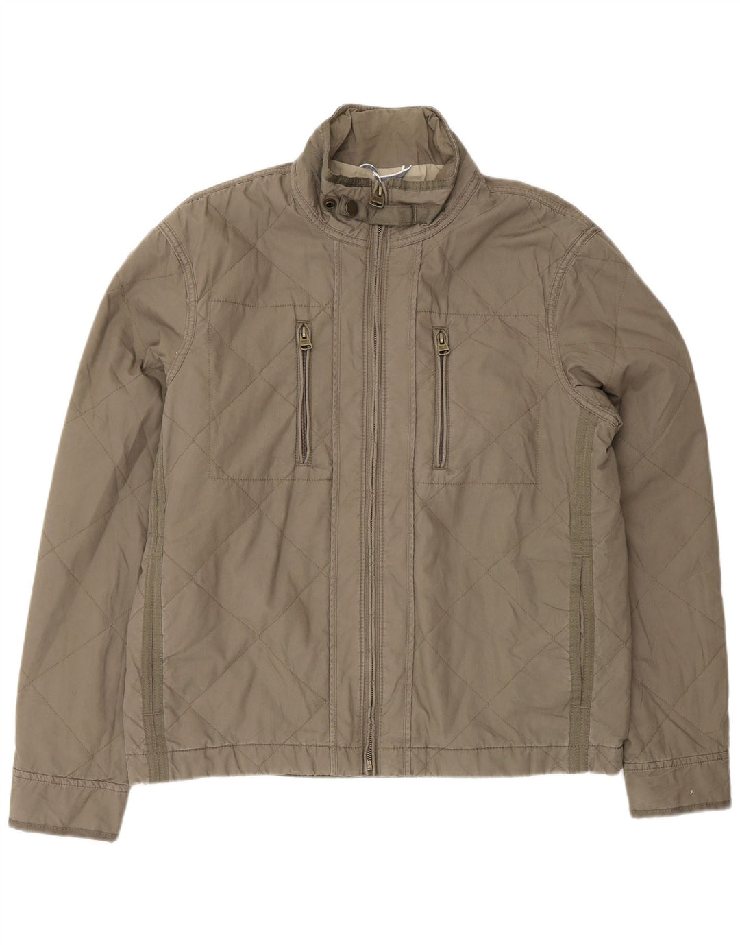 Ανδρικό μπουφάν Marks & Spencer UK 38 Medium Khaki Cotton